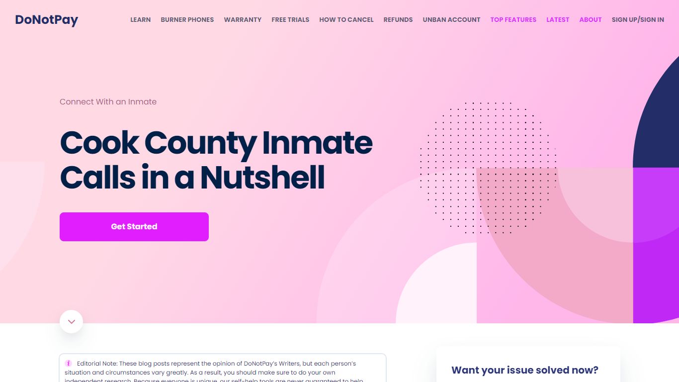 Cook County Inmate Calls—Everything You Should Know - DoNotPay
